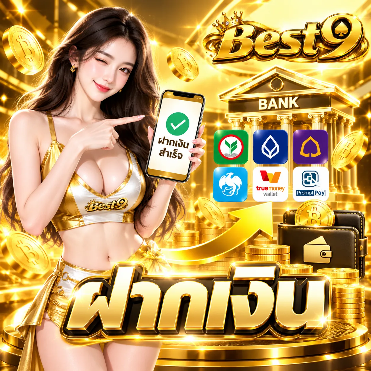 BEST9 - ฝากเงิน